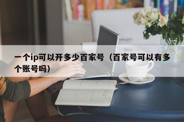 一个ip可以开多少百家号（百家号可以有多个账号吗）